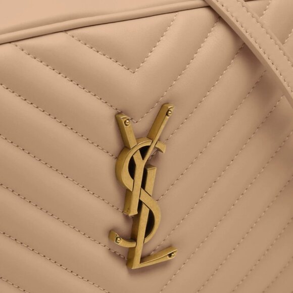 Saint Laurent Lou Medium YSL Camera Bag with Pocket in Quilted Leather - Picture 3 of 5